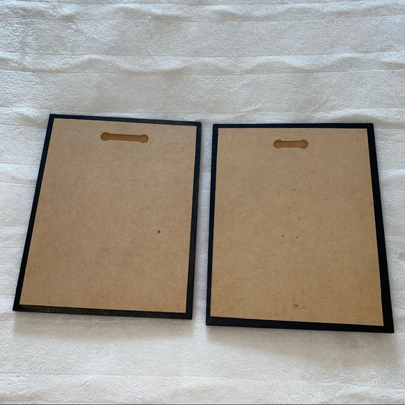 Didier Lourenco Set of 2 Wooden Wall Paintings - Picture 5 of 11